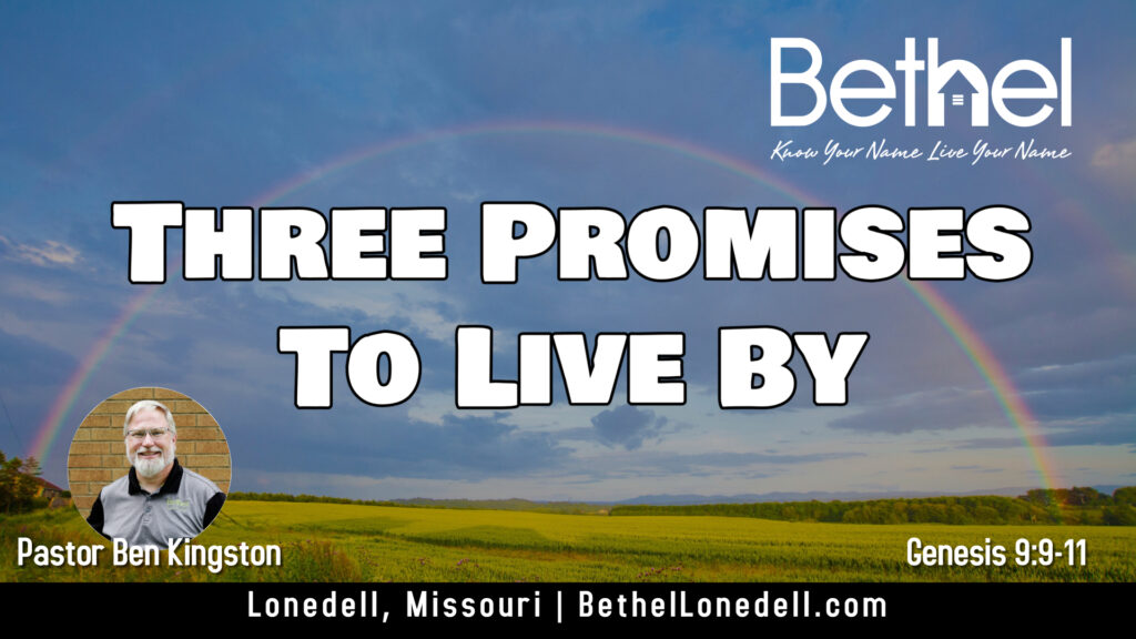 3 promises to live by