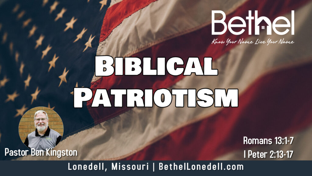 Biblical Patriotism