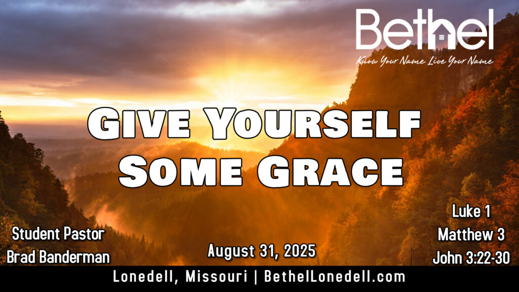 Give Yourself Some Grace