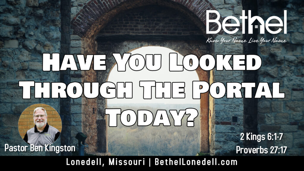 Have you looked through the portal today?