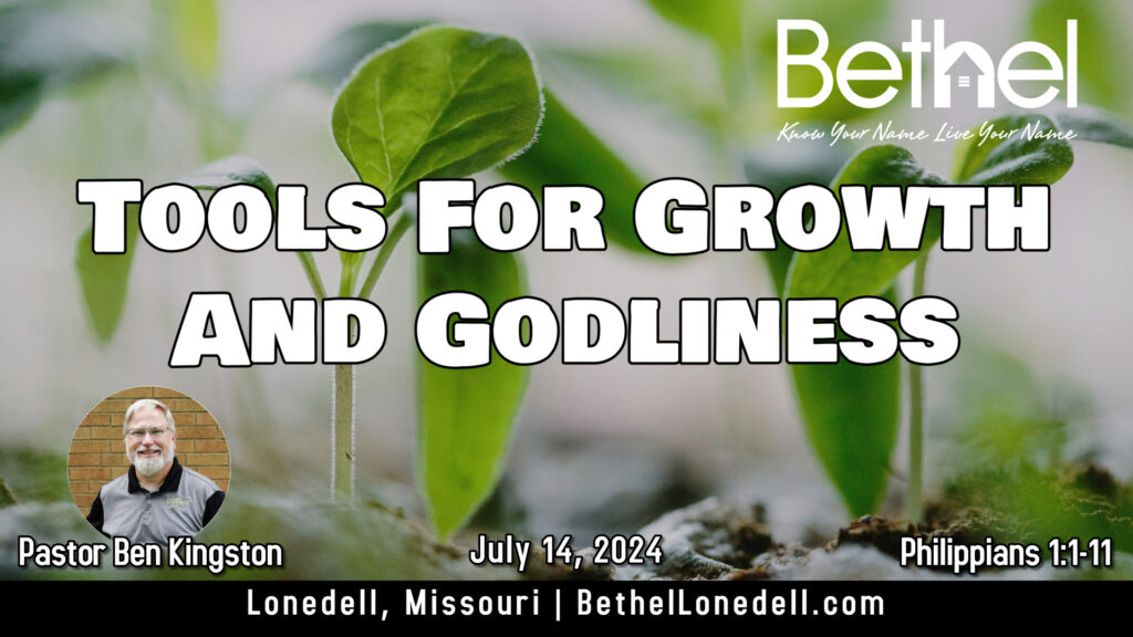 Tools for Growth and Godliness